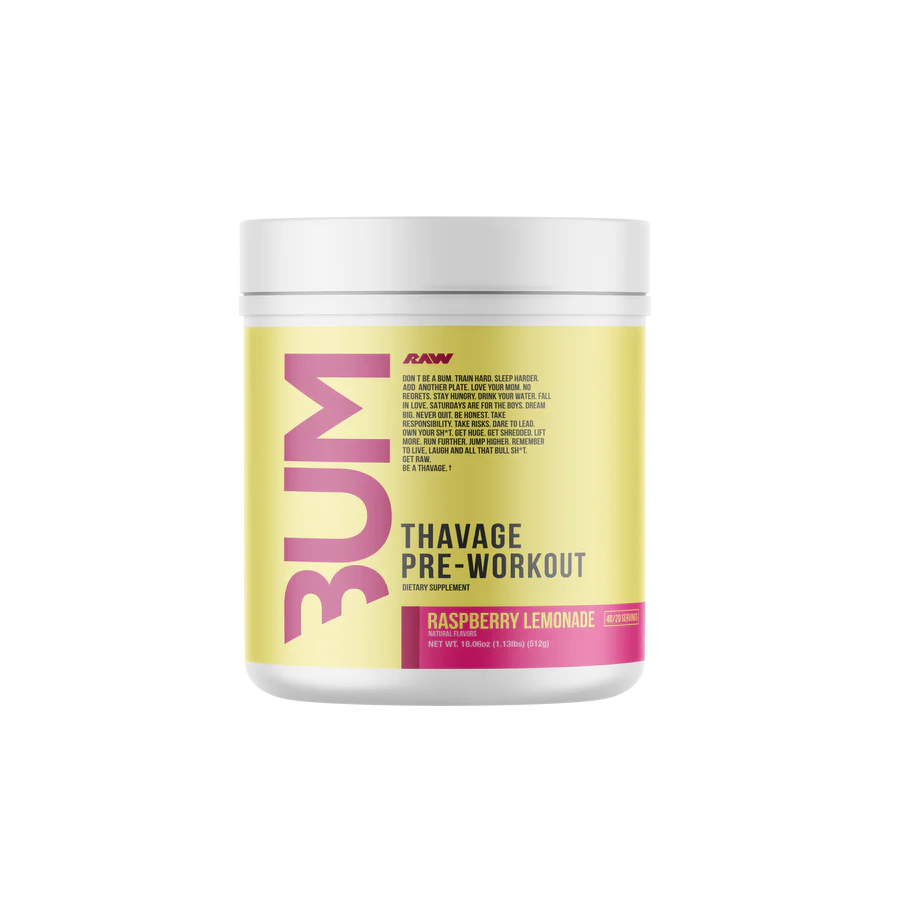 Raw Cbum Thavage Pre Workout 40 serv