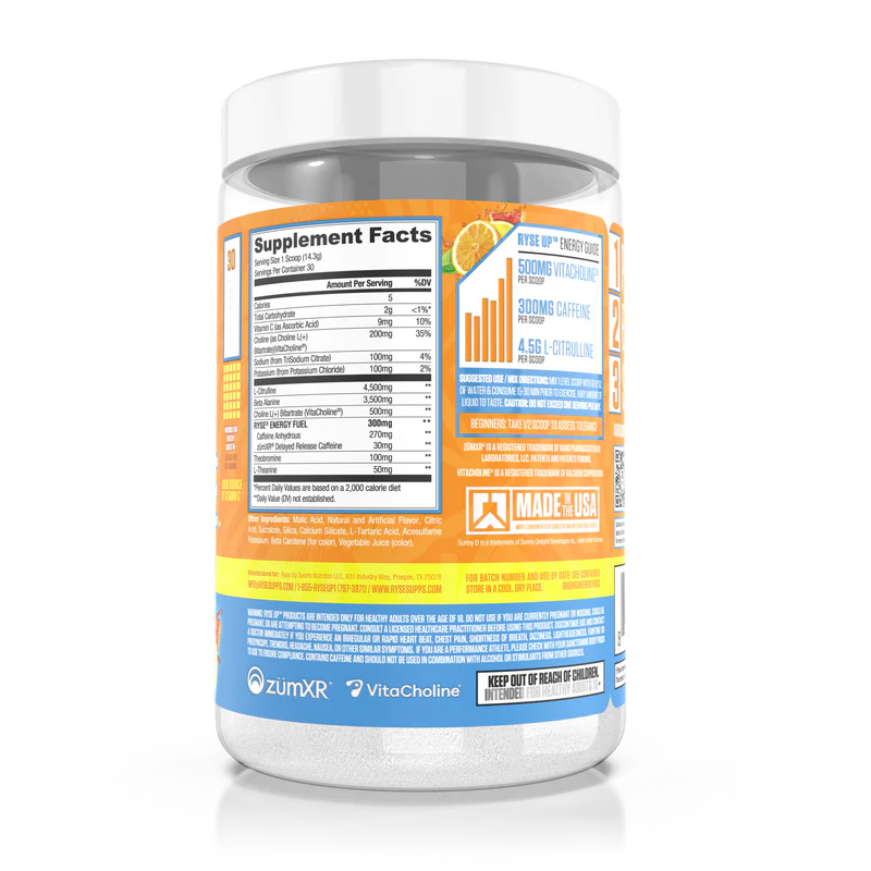Ryse Pre Workout Loaded 30 serv