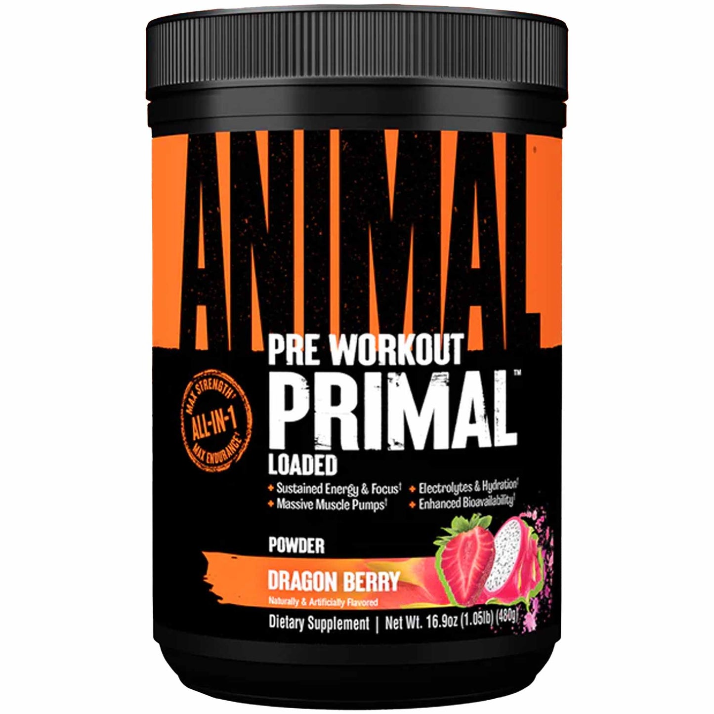 Universal Nutrition Primal Powder 25 Serv
