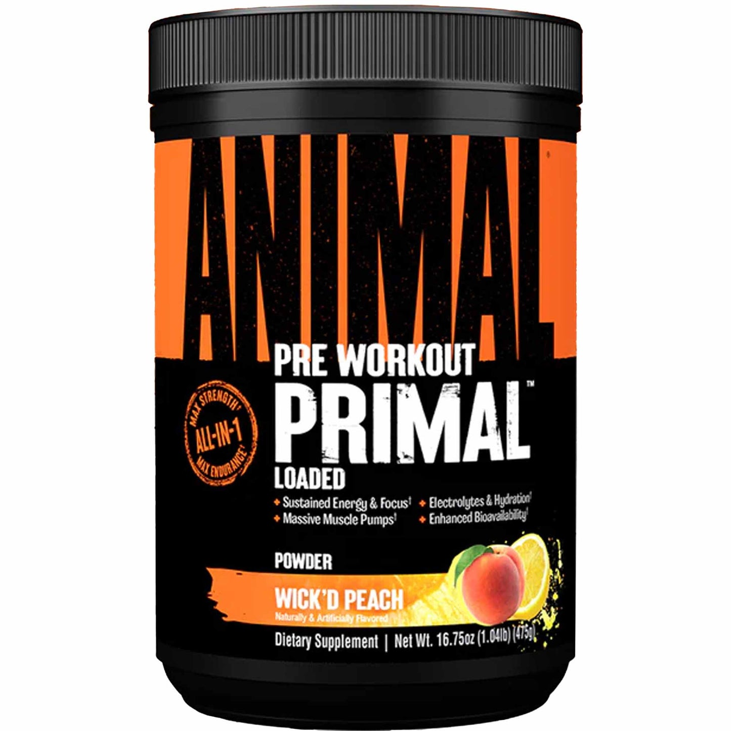 Universal Nutrition Primal Powder 25 Serv