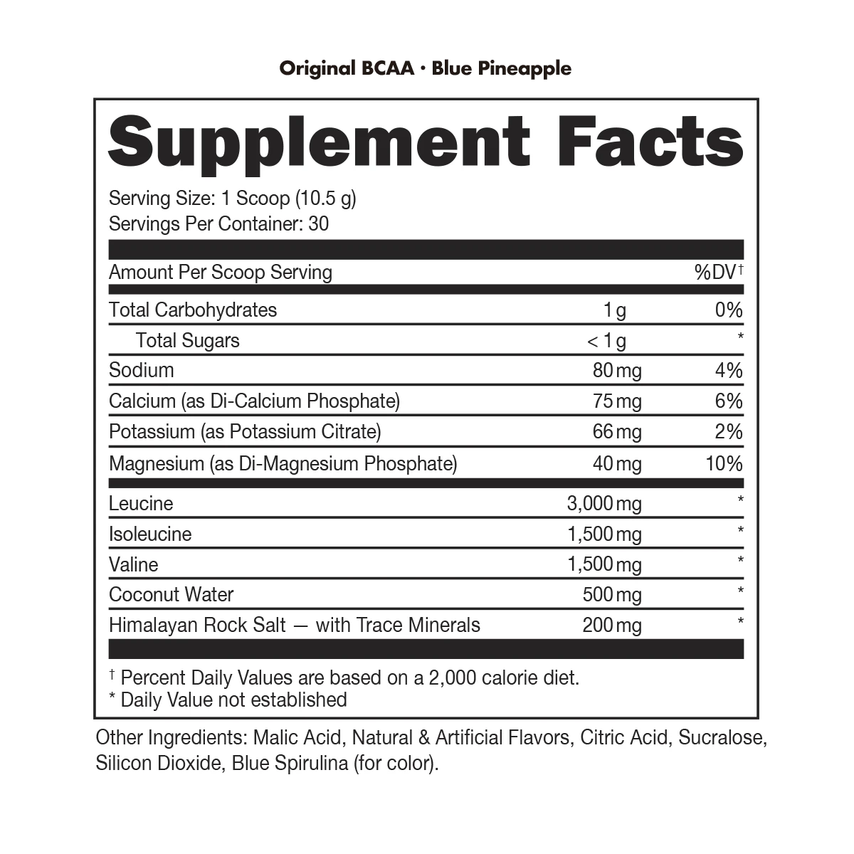 Bucked Up Original BCAA 30 Serv