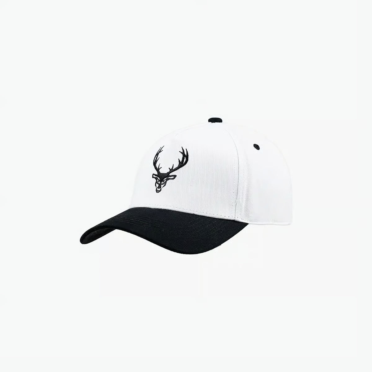 Bucked Up Gorra de Beisbol Blanco/Negro