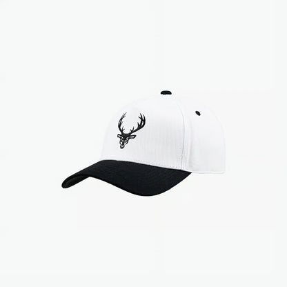 Bucked Up Gorra de Beisbol Blanco/Negro