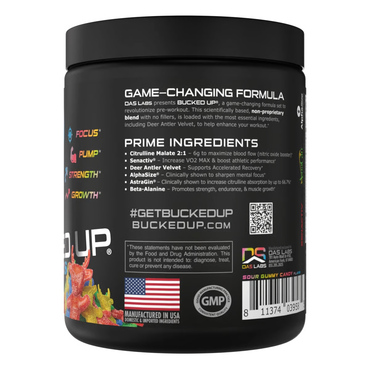 Bucked Up Pre-Workout 30 Servicios
