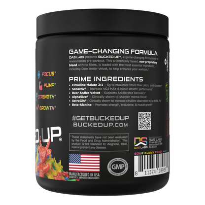 Bucked Up Pre-Workout 30 Servicios
