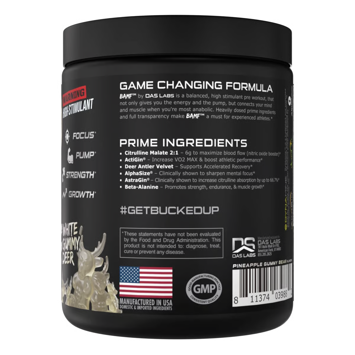 Bucked Up BAMF 30 Servicios