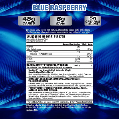 MHP Dark Matter Post-Workout 3.4 Lb