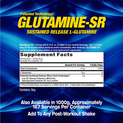 MHP Glutamina 300 Gr